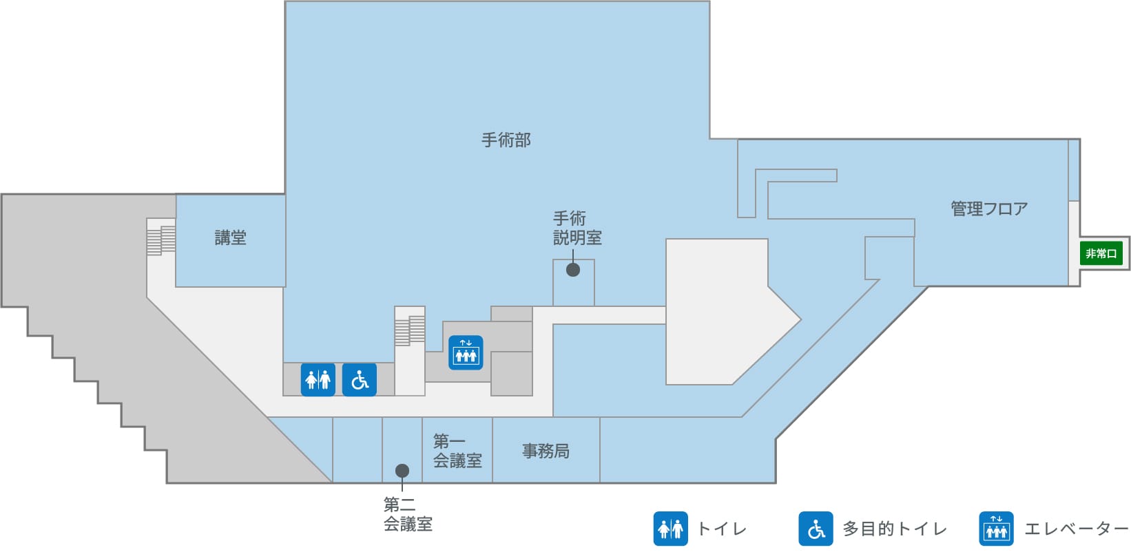 2階フロアマップ