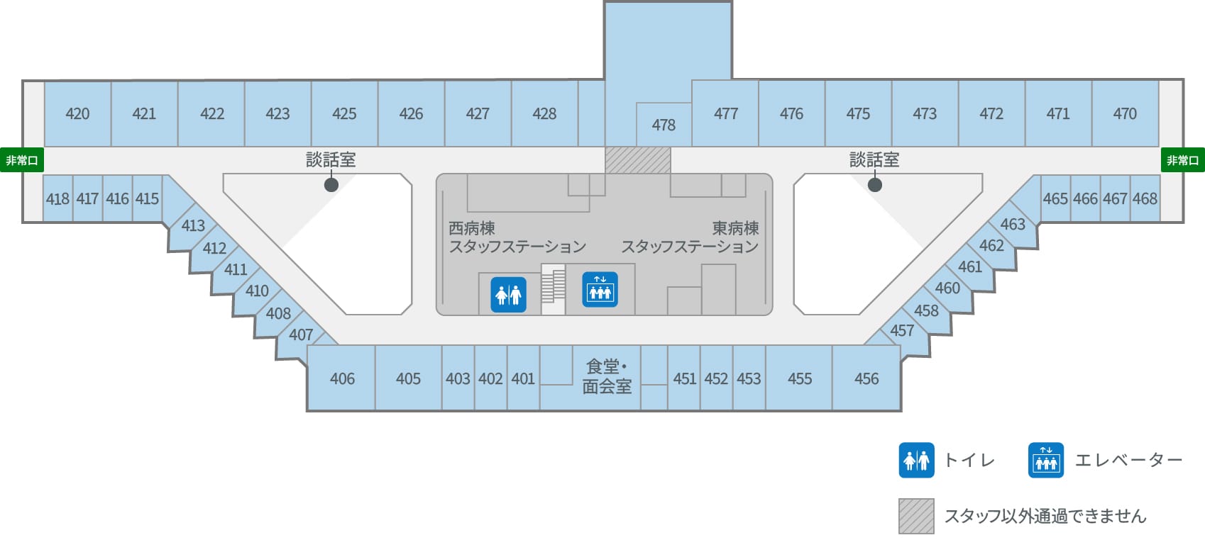 4階フロアマップ