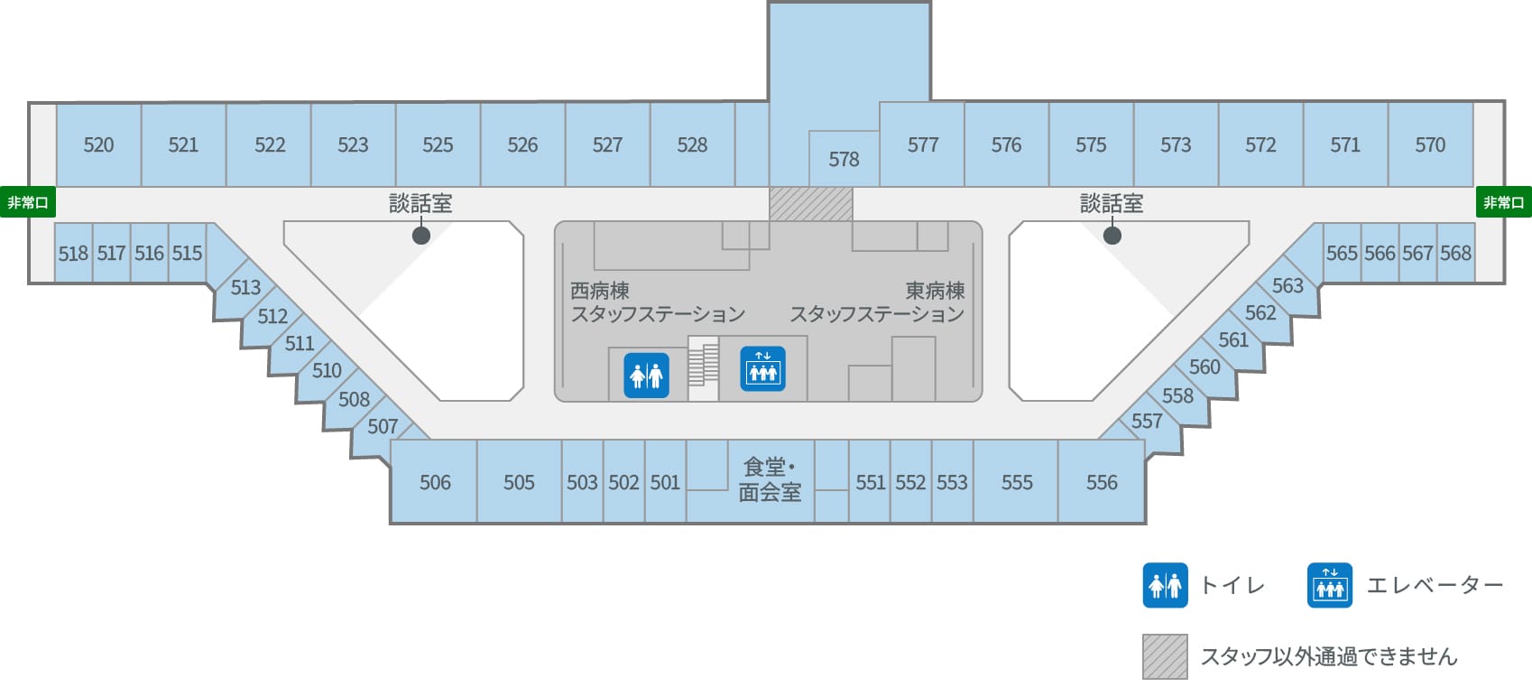 5階フロアマップ